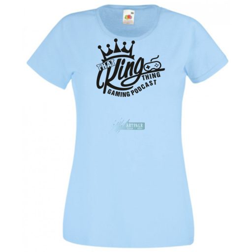 A játékok királya női rövid ujjú póló