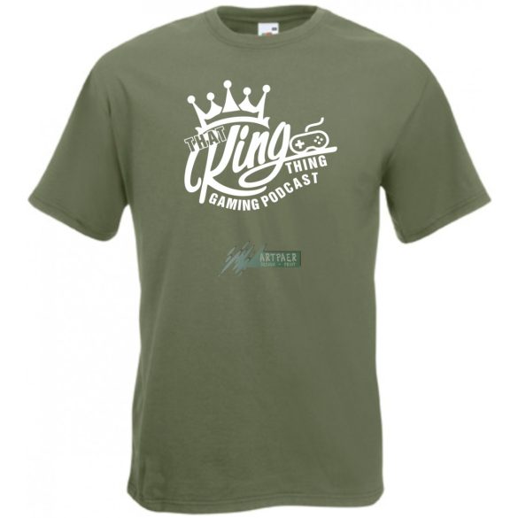A játékok királya férfi rövid ujjú póló