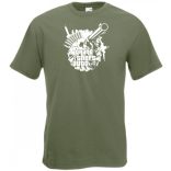 GTA stencil minima férfi rövid ujjú póló