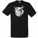 GTA stencil minima férfi rövid ujjú póló