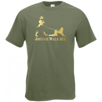 Humor - Johnnie Walk Her férfi rövid ujjú póló