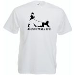 Humor - Johnnie Walk Her férfi rövid ujjú póló