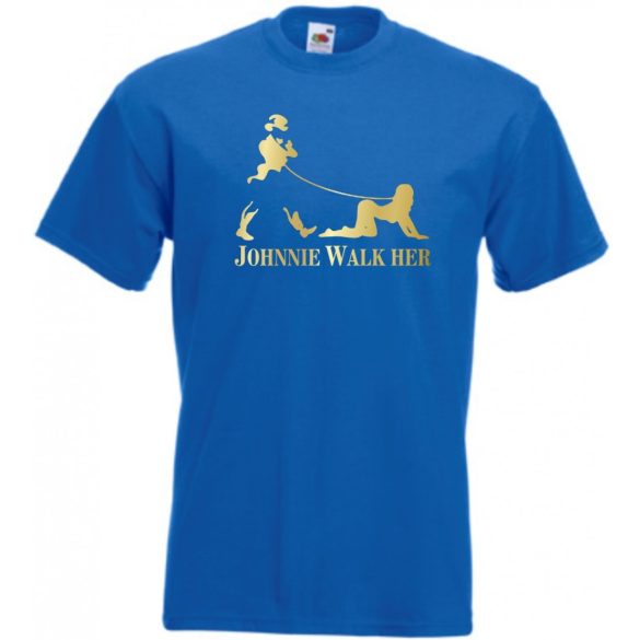 Humor - Johnnie Walk Her férfi rövid ujjú póló