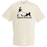 Humor - Johnnie Walk Her férfi rövid ujjú póló