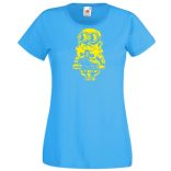 Humor birodalmi harcos női rövid ujjú póló