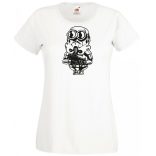 Humor birodalmi harcos női rövid ujjú póló