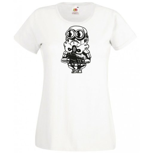 Humor birodalmi harcos női rövid ujjú póló