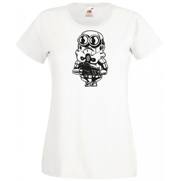 Humor birodalmi harcos női rövid ujjú póló