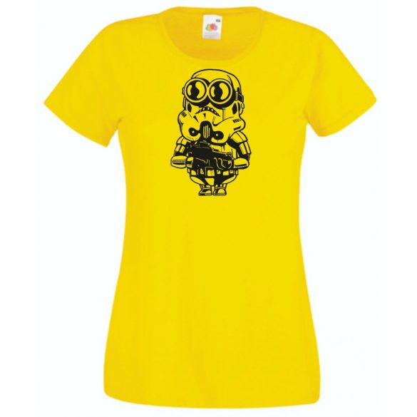 Humor birodalmi harcos női rövid ujjú póló