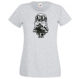 Humor birodalmi harcos női rövid ujjú póló