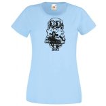 Humor birodalmi harcos női rövid ujjú póló