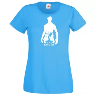   Hősök "I Am Groot" minima női rövid ujjú póló