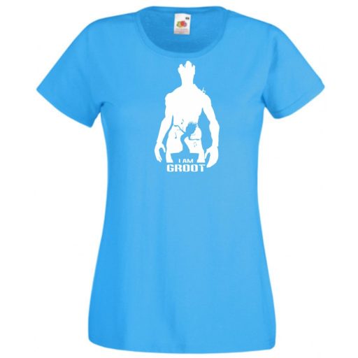 Hősök "I Am Groot" minima női rövid ujjú póló