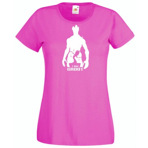 Hősök "I Am Groot" minima női rövid ujjú póló