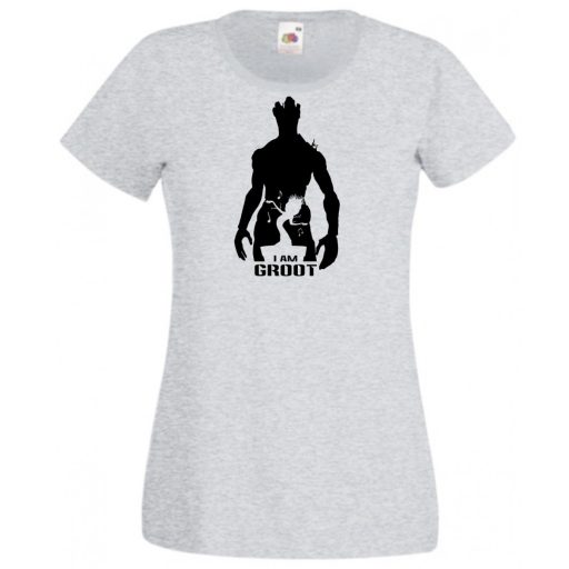 Hősök "I Am Groot" minima női rövid ujjú póló