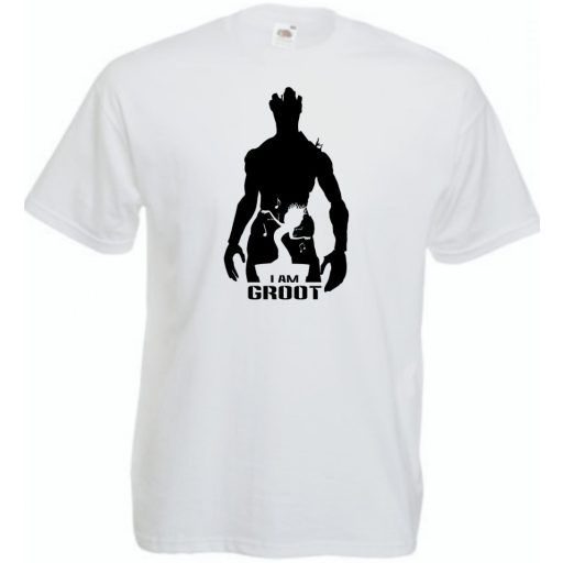 Hősök "I Am Groot" minima férfi rövid ujjú póló