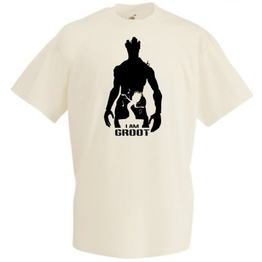 Hősök "I Am Groot" minima férfi rövid ujjú póló