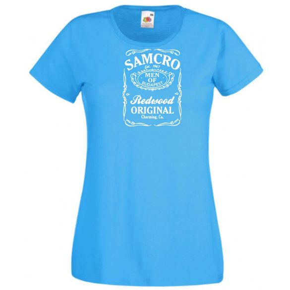 SAMCRO Men of Budapest női rövid ujjú póló
