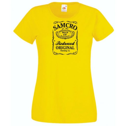 SAMCRO Men of Budapest női rövid ujjú póló