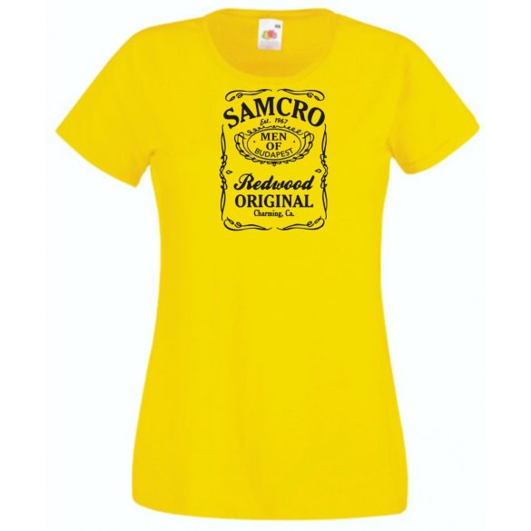SAMCRO Men of Budapest női rövid ujjú póló