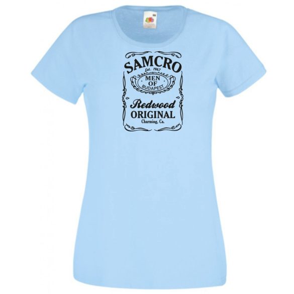 SAMCRO Men of Budapest női rövid ujjú póló