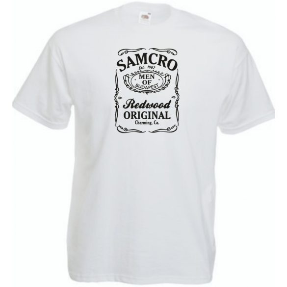 SAMCRO Men of Budapest férfi rövid ujjú póló