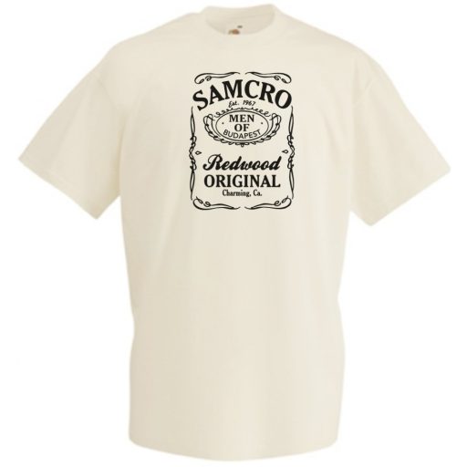 SAMCRO Men of Budapest férfi rövid ujjú póló