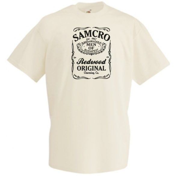 SAMCRO Men of Budapest férfi rövid ujjú póló