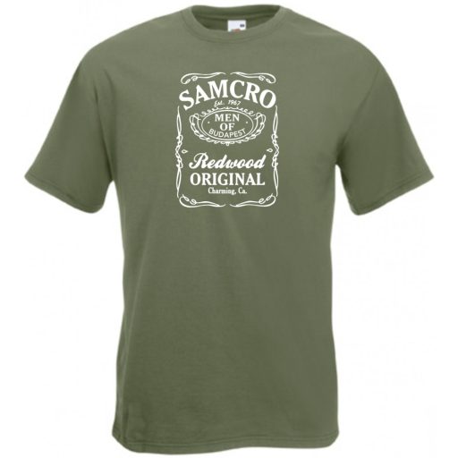 SAMCRO Men of Budapest férfi rövid ujjú póló