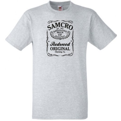 SAMCRO Men of Budapest férfi rövid ujjú póló