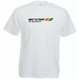 Retro Sinclair ZX Spectrum férfi rövid ujjú póló