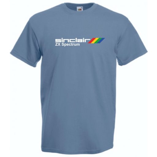 Retro Sinclair ZX Spectrum férfi rövid ujjú póló