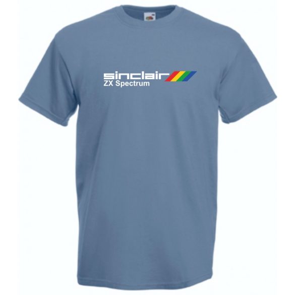 Retro Sinclair ZX Spectrum férfi rövid ujjú póló