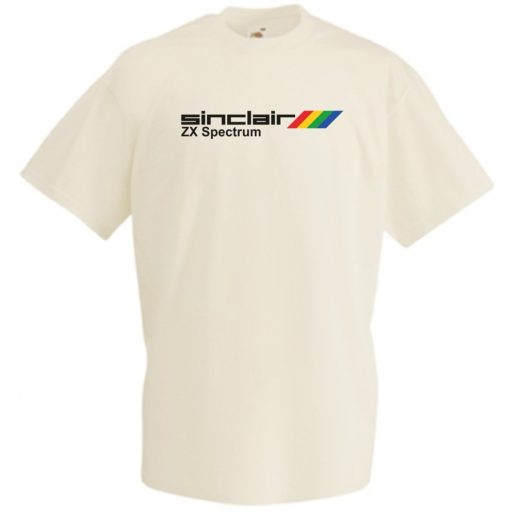 Retro Sinclair ZX Spectrum férfi rövid ujjú póló