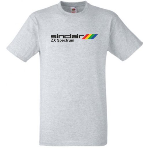 Retro Sinclair ZX Spectrum férfi rövid ujjú póló