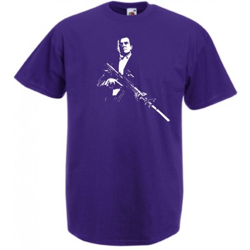 Maffiózó férfi rövid ujjú póló