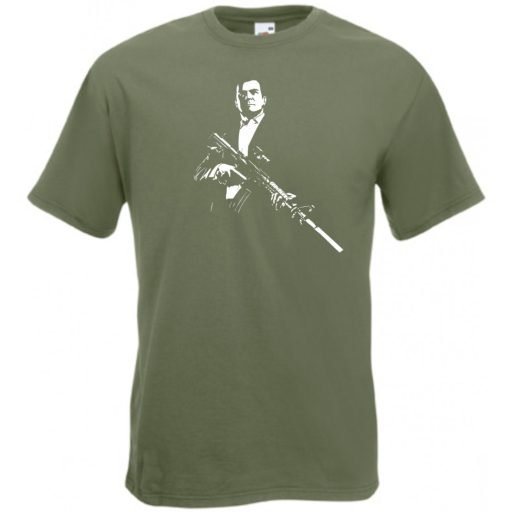 Maffiózó férfi rövid ujjú póló