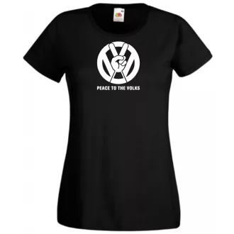 Békét az embereknek VW női rövid ujjú póló