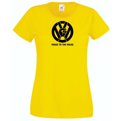Békét az embereknek VW női rövid ujjú póló