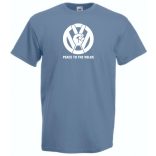 Békét az embereknek VW férfi rövid ujjú póló