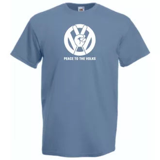 Békét az embereknek VW férfi rövid ujjú póló