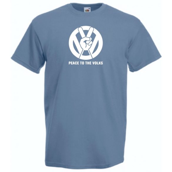 Békét az embereknek VW férfi rövid ujjú póló