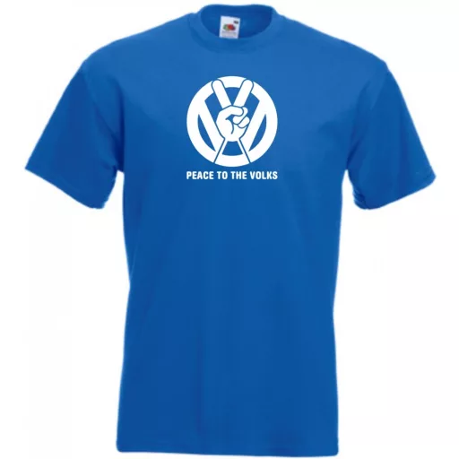 Békét az embereknek VW férfi rövid ujjú póló