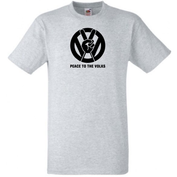 Békét az embereknek VW férfi rövid ujjú póló