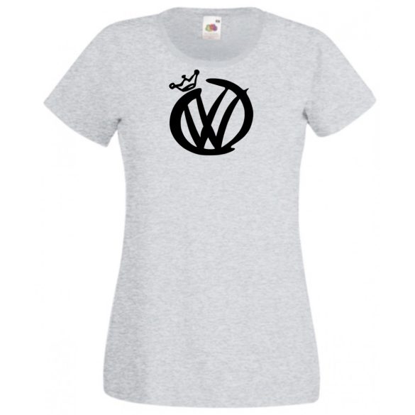 Auto fan VW király női rövid ujjú póló