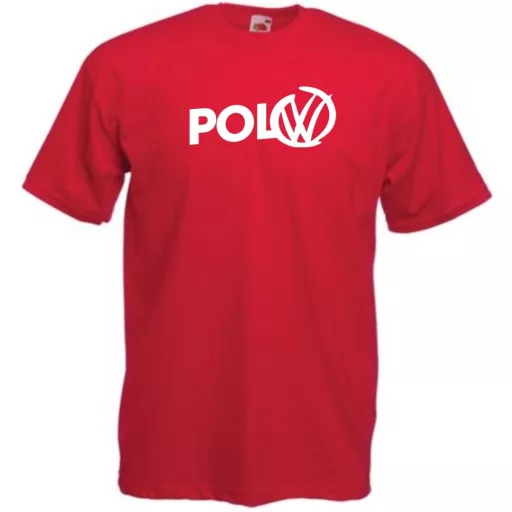 Auto fan VW Polo férfi rövid ujjú póló