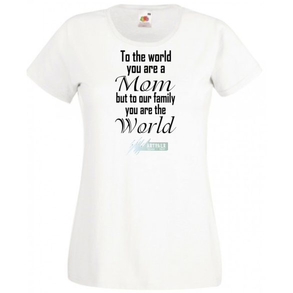 Anya Nagyvilág - angol női rövid ujjú póló