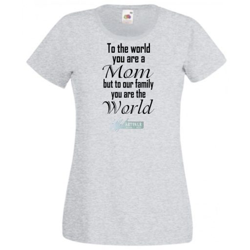 Anya Nagyvilág - angol női rövid ujjú póló