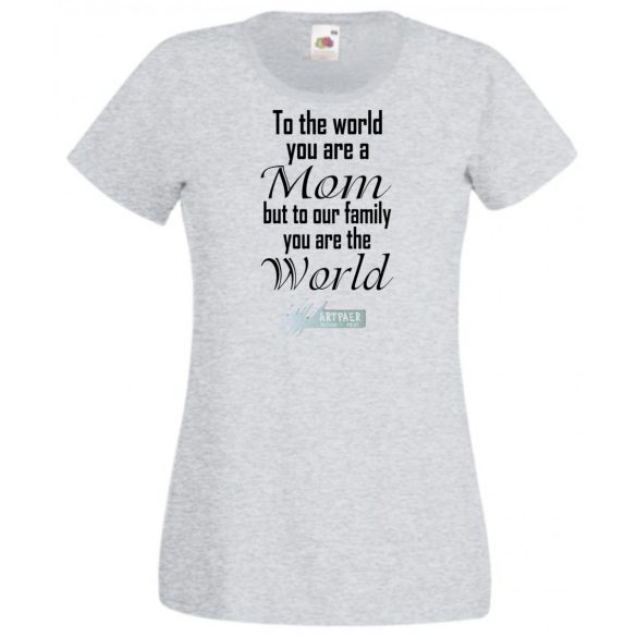 Anya Nagyvilág - angol női rövid ujjú póló