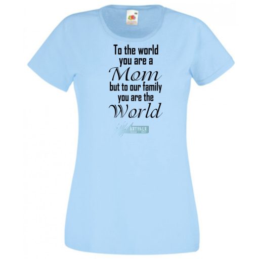 Anya Nagyvilág - angol női rövid ujjú póló